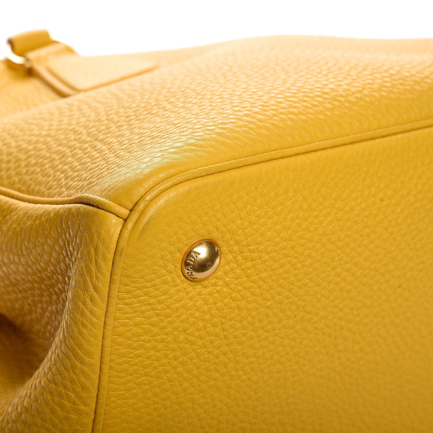 Vitello Daino Tote Mimosa