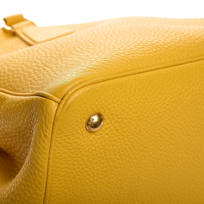 Prada Vitello Daino Tote Mimosa 12 of 13