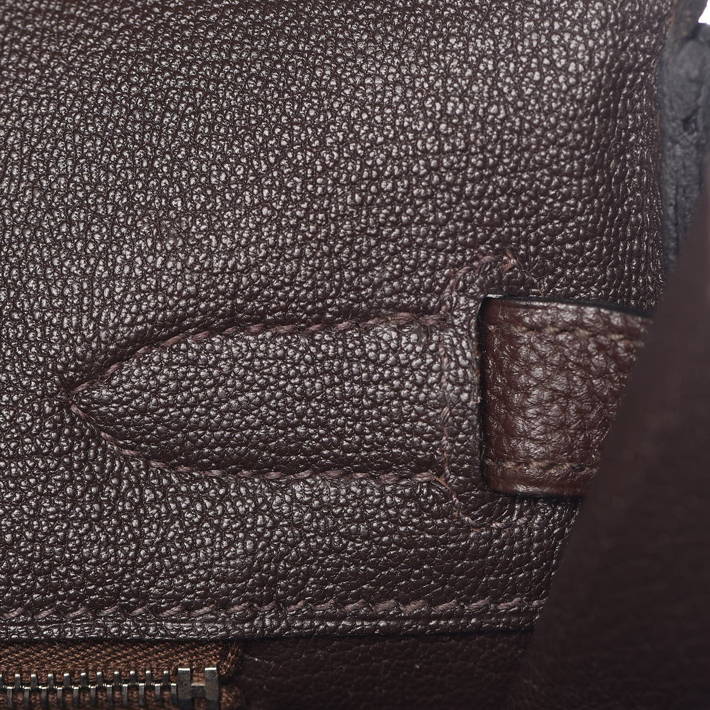 Togo Birkin 30 Chocolate