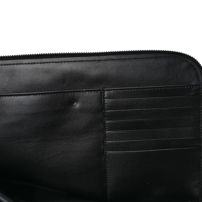 Bottega Veneta Perforated Calfskin Leggero Clutch Black 7 of 8