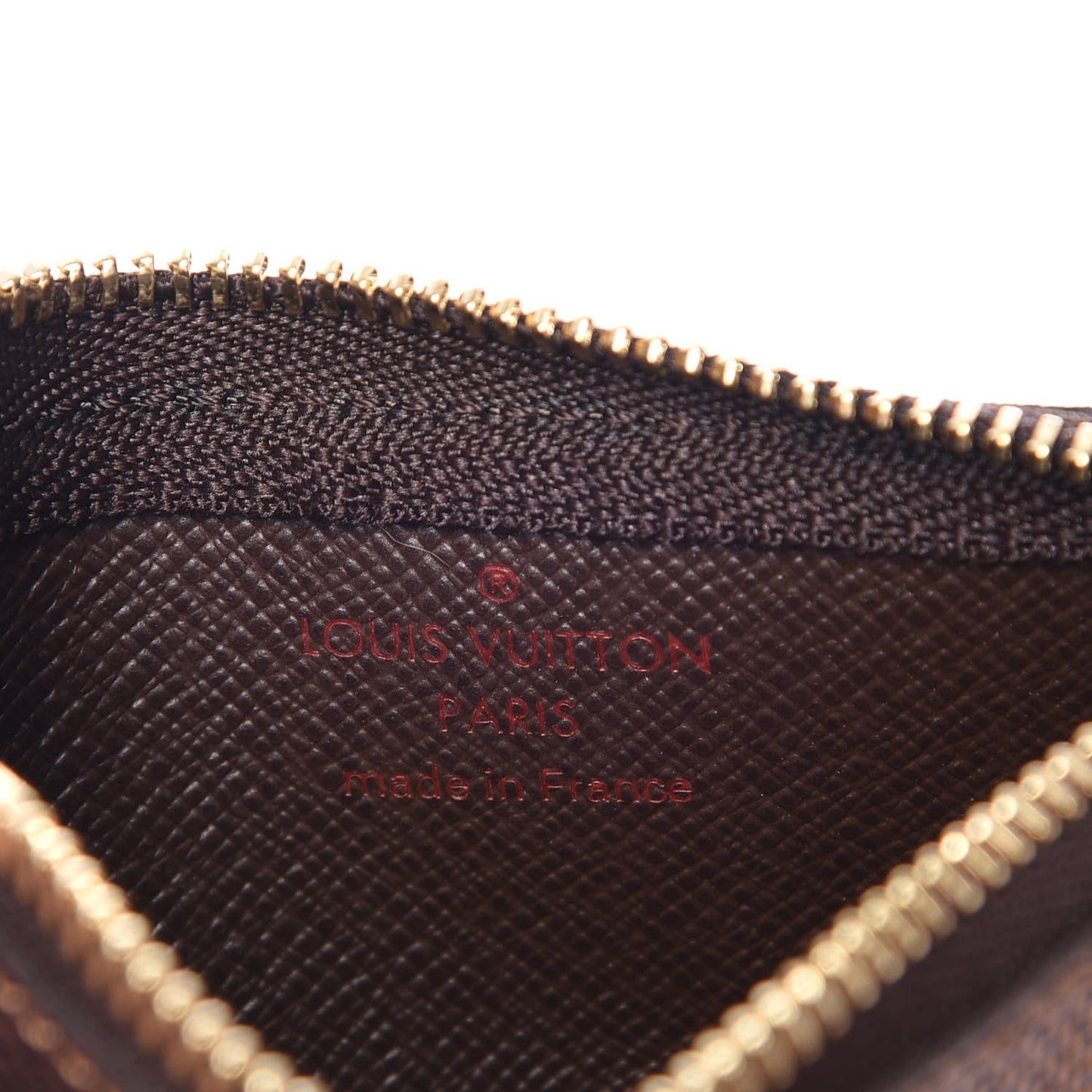 Damier Ebene Key Pouch