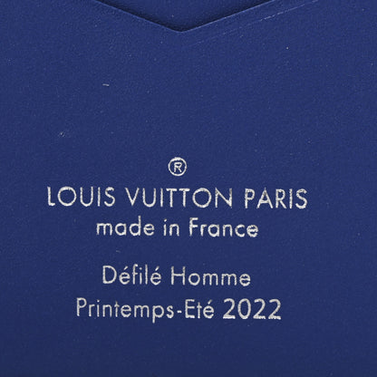 Louis Vuitton Taurillon Illusion Pocket Organizer Bleu Rose 6 of 14