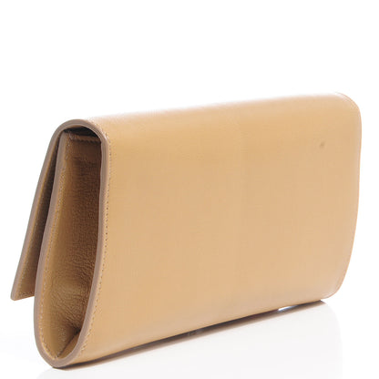 Saint Laurent Chevre Small Belle de Jour Clutch Beige 3 of 8