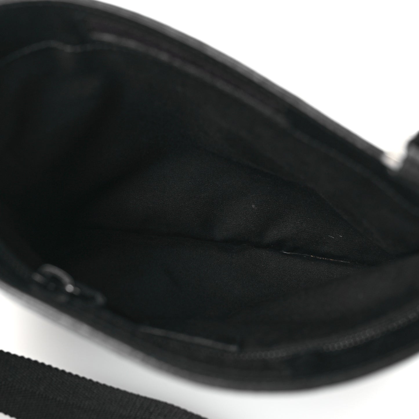 GG Monogram Messenger Crossbody Bag Black