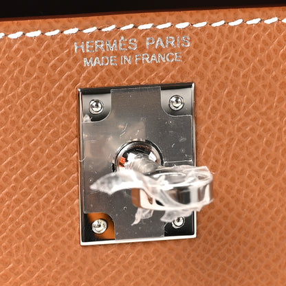 Hermes Epsom Mini Kelly Sellier 20 Gold 8 of 12