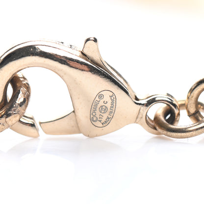 Chanel Pearl CC Star Necklace Light Gold 5 of 5