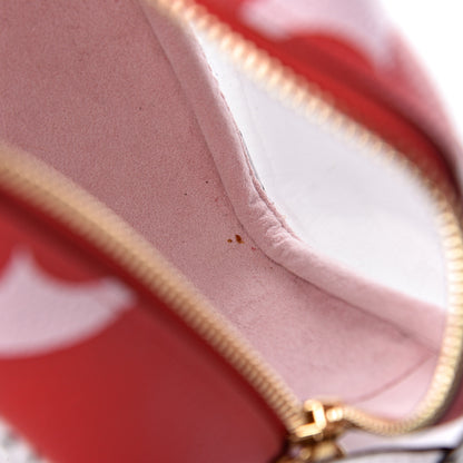 Louis Vuitton Monogram Giant Beach Pouch Rouge 7 of 12