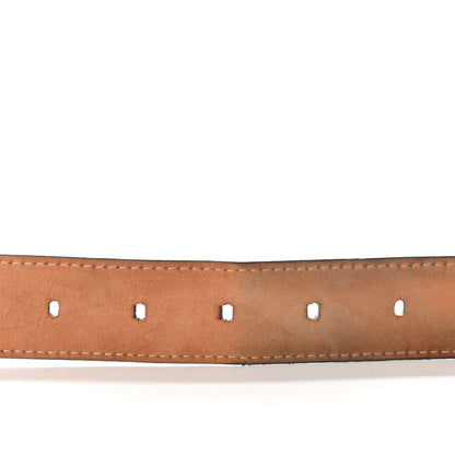 Louis Vuitton Damier Ebene 30mm Ellipse Belt 85 34 7 of 8