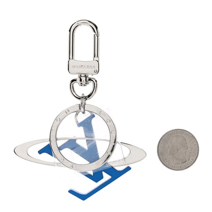 Louis Vuitton LV Initials Key Holder Blue Galactic 2 of 3