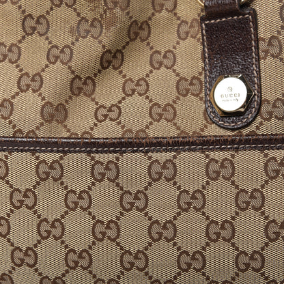Gucci Monogram Medium Charmy Shoulder Bag Brown 15 of 16