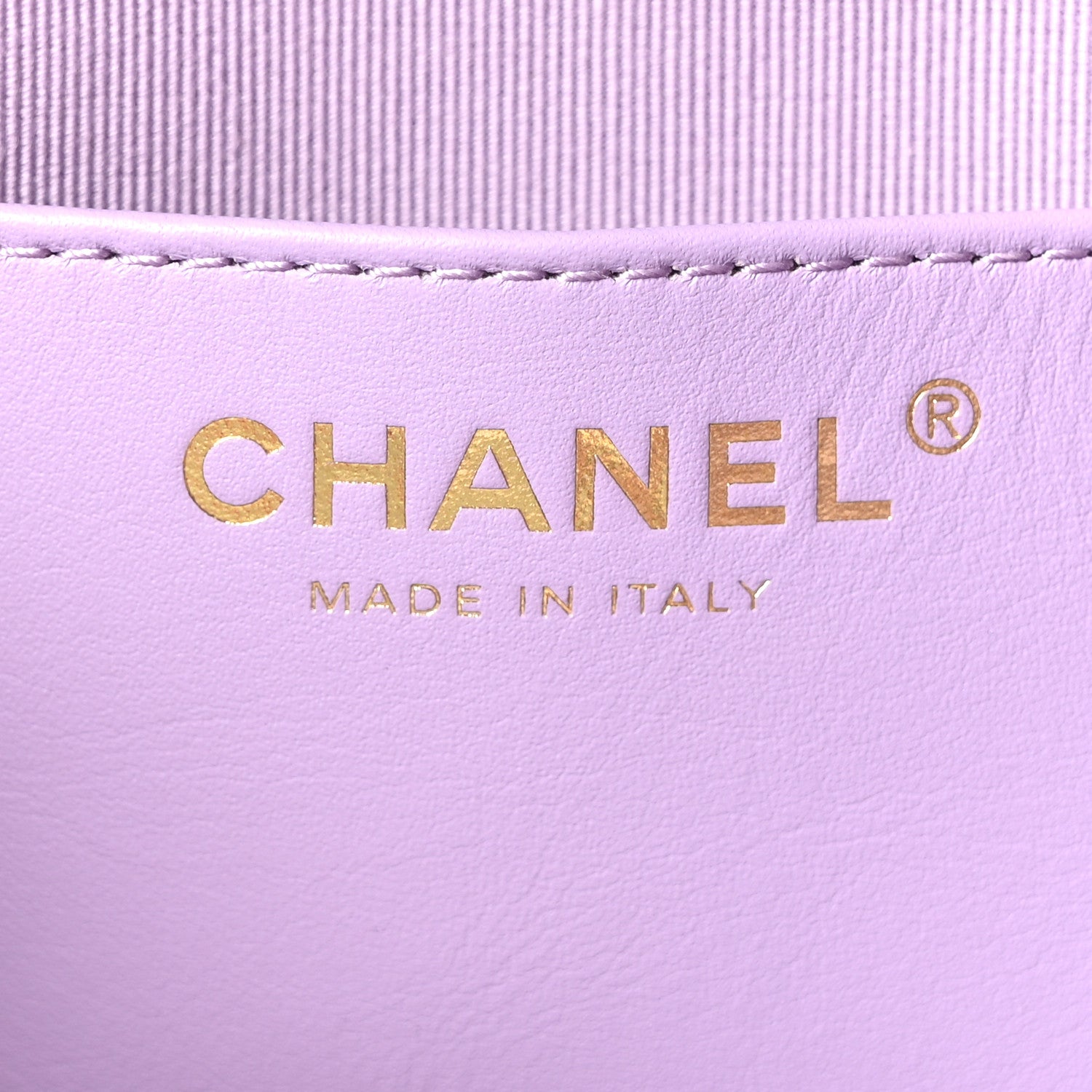 Chanel Lambskin Quilted Braided CC Backpack Lilac 6 of 10