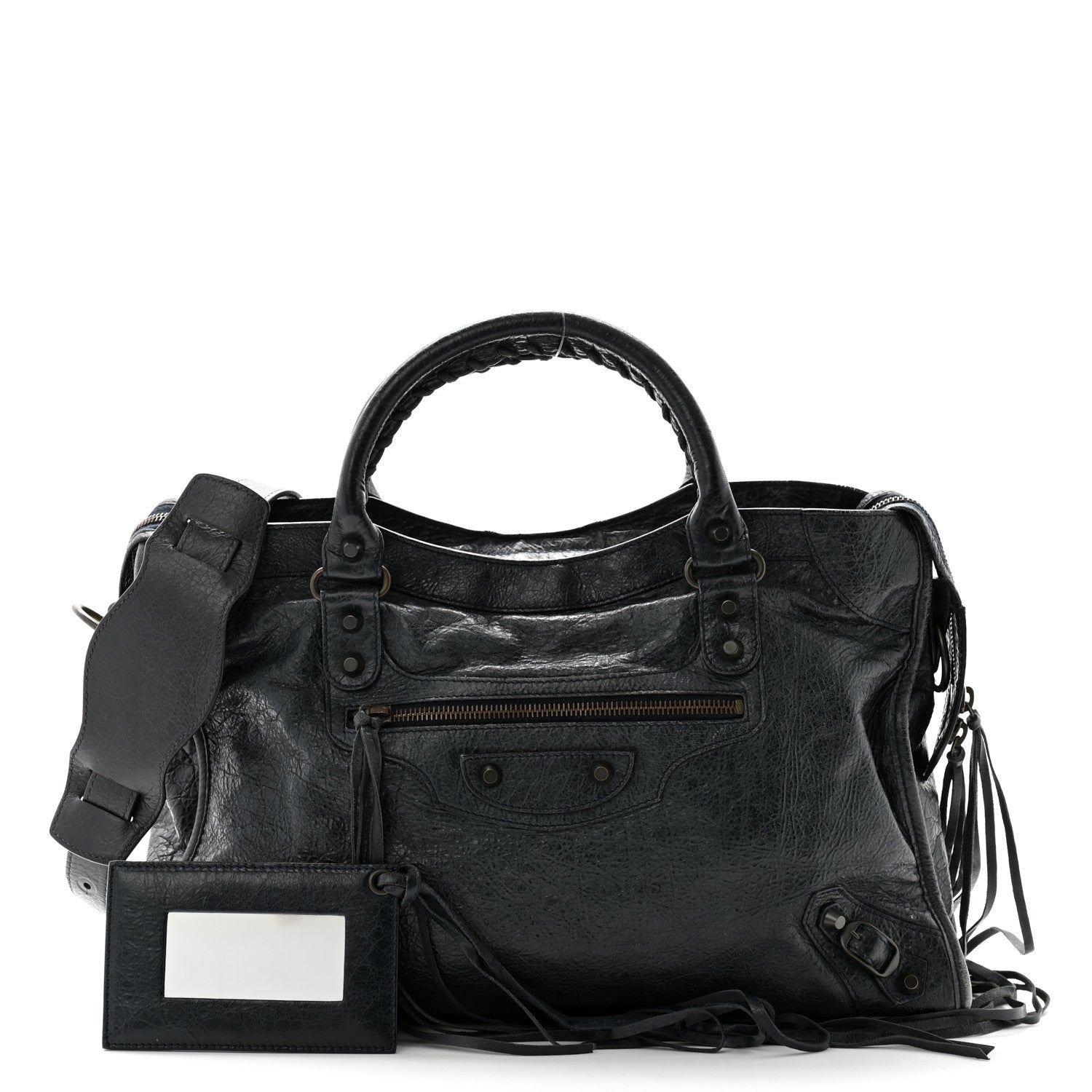 Balenciaga Agneau Classic Hardware City Dark Night 3 of 12