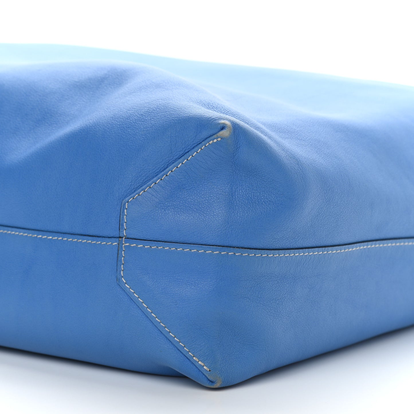 Veau Sikkim Double Sens 45 Tote Bleu Sapphire Paradis