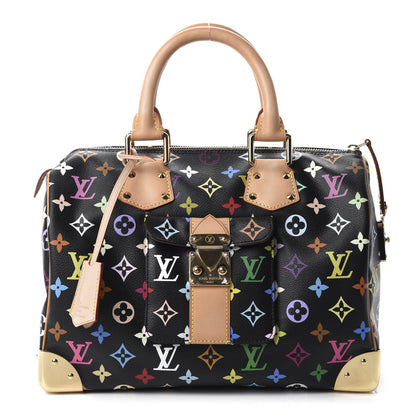 Louis Vuitton Monogram Multicolor Speedy 30 Black 1 of 9