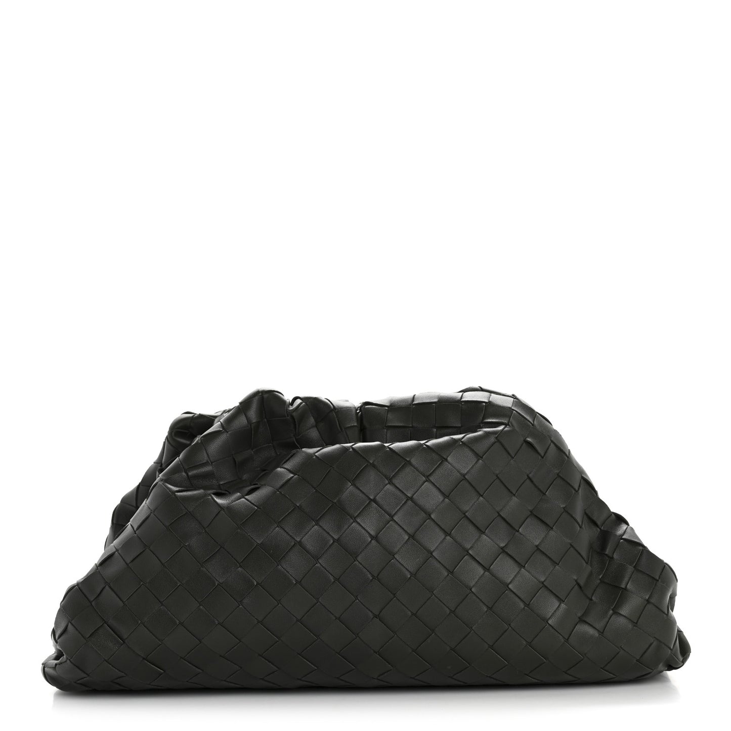 Nappa Maxi Intrecciato The Pouch Oversized Clutch Camping