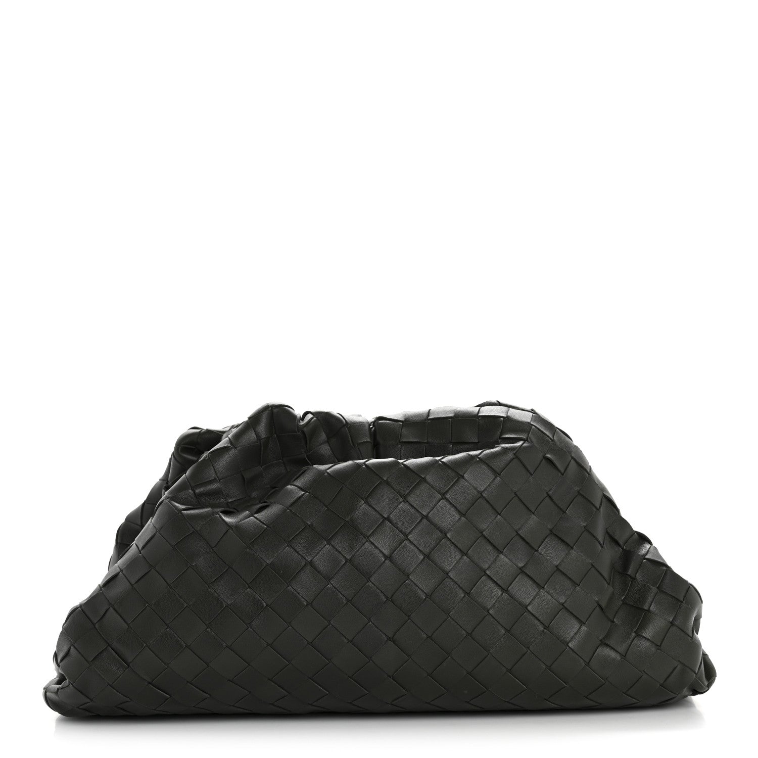 Bottega Veneta Nappa Maxi Intrecciato The Pouch Oversized Clutch Camping 2 of 22