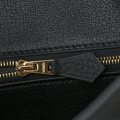 Hermes Togo Birkin 25 Black 20 of 34