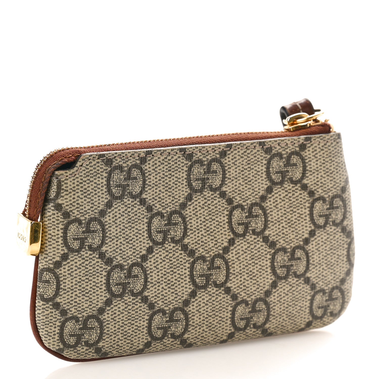 Gucci GG Supreme Monogram Key Case Brown 3 of 8