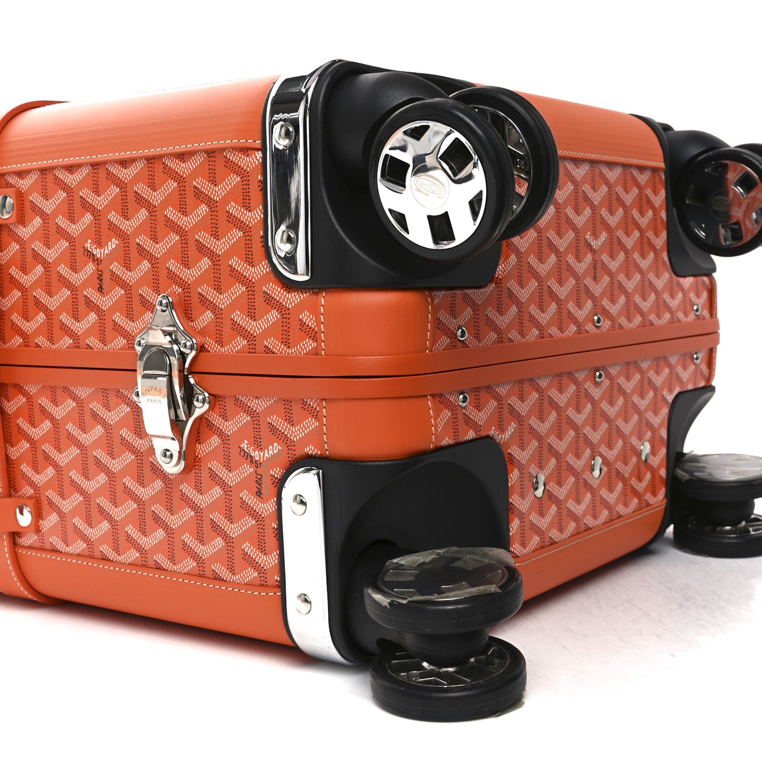 Goyard Goyardine Bourget PM Orange 7 of 8