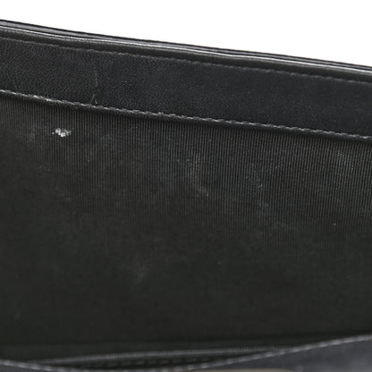 Chanel Patent Calfskin Quilted Medium Boy Flap Black 15 of 16