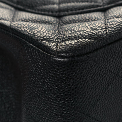 Chanel Caviar Quilted Jumbo Single Flap Black 11 of 14