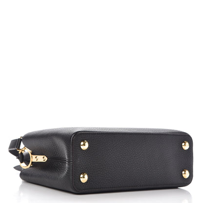 Louis Vuitton Taurillon Capucines BB Black 4 of 6
