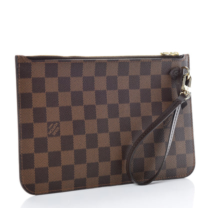 Louis Vuitton Damier Ebene Neverfull MM GM Pochette 3 of 7