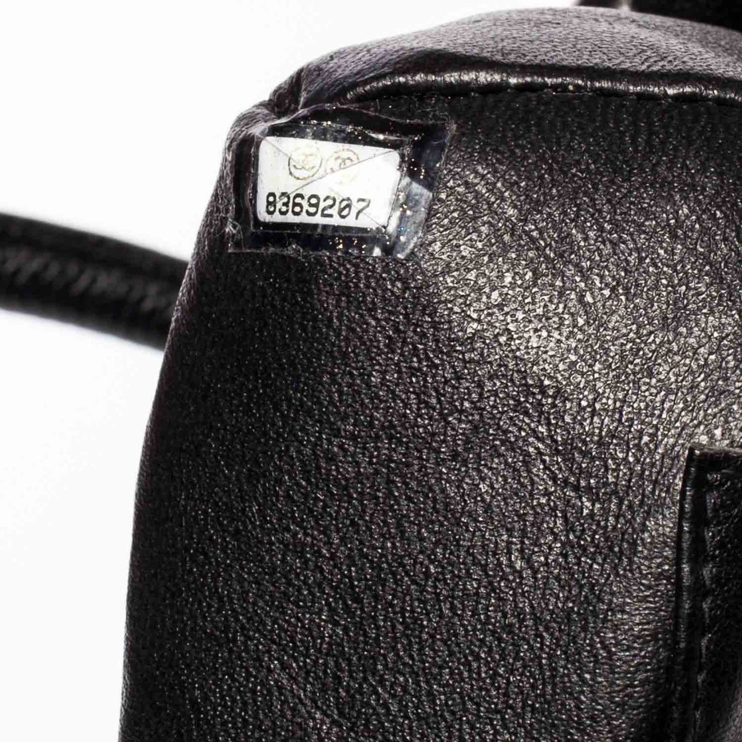 Caviar Medallion Tote Black