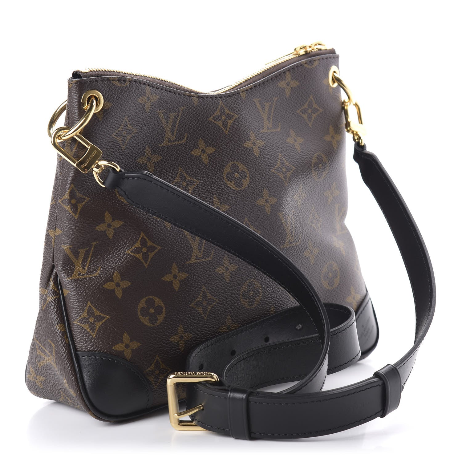 Louis Vuitton Monogram Odeon PM Black 3 of 10