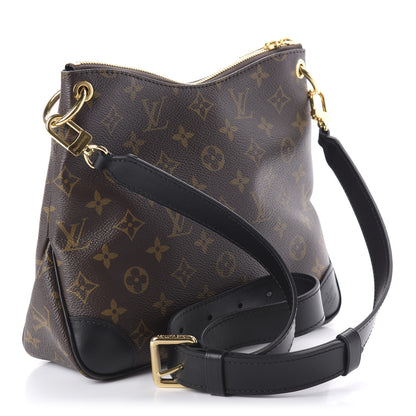 Louis Vuitton Monogram Odeon PM Black 3 of 10