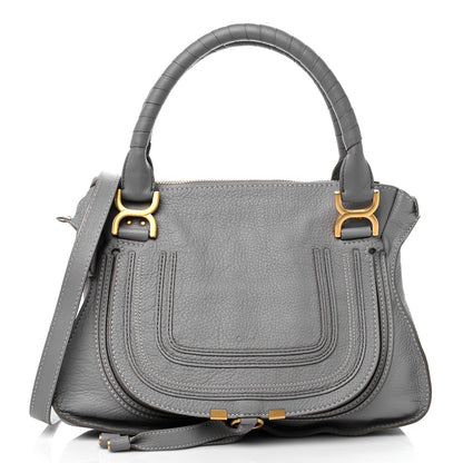 Chloe Calfskin Medium Marcie Satchel Cashmere Grey 1 of 10