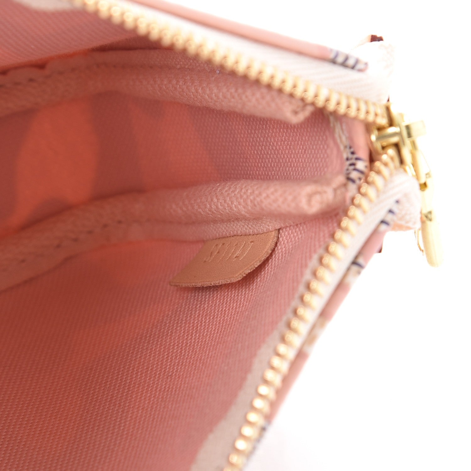 Louis Vuitton Damier Azur Tahitienne Mini Pochette Accessories 7 of 8