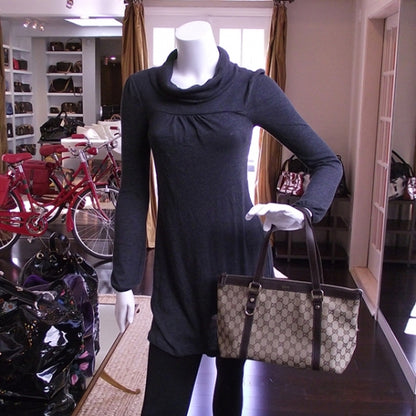 Gucci Monogram Medium Abbey Tote Brown 2 of 14