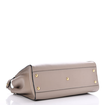 Fendi Vitello Seta Plexiglass Tortoise Medium Peekaboo Iconic Satchel Tortora 5 of 8