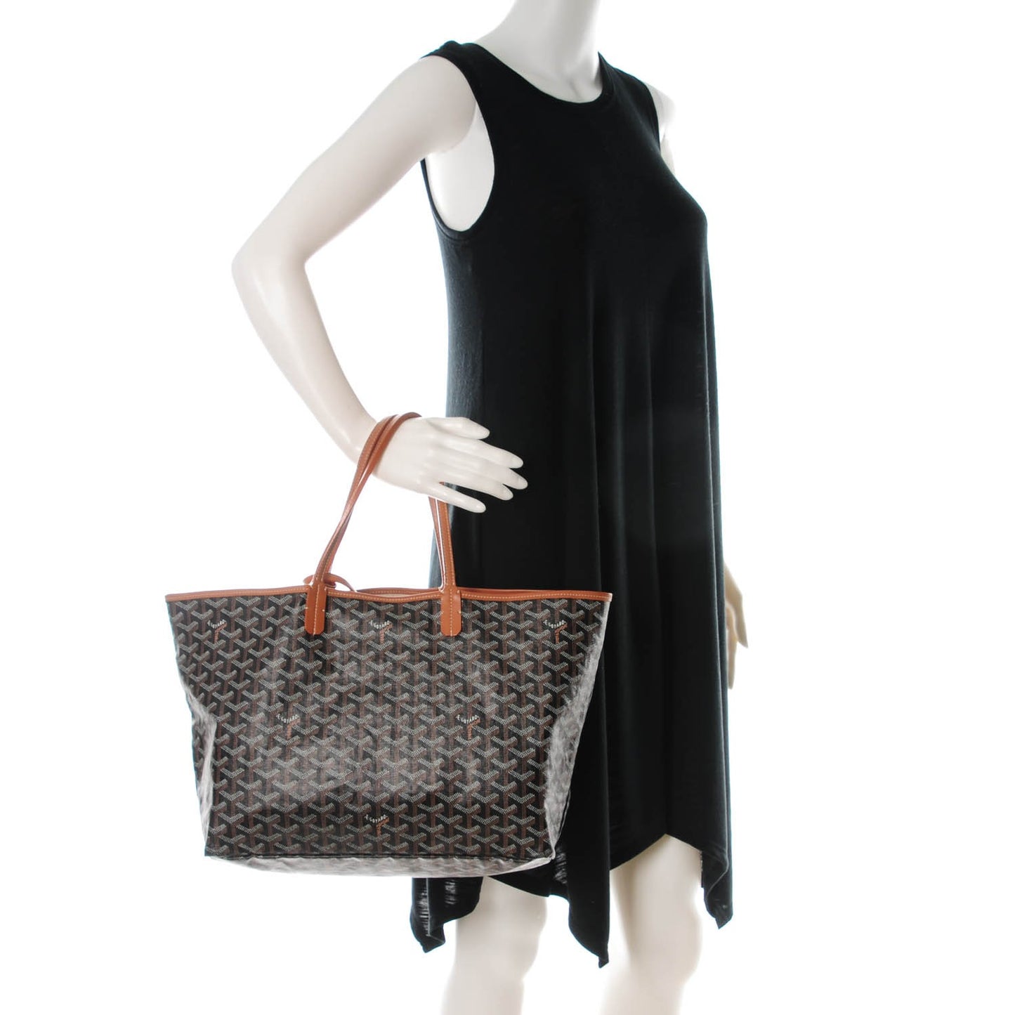 Goyardine Saint Louis PM Black Gold