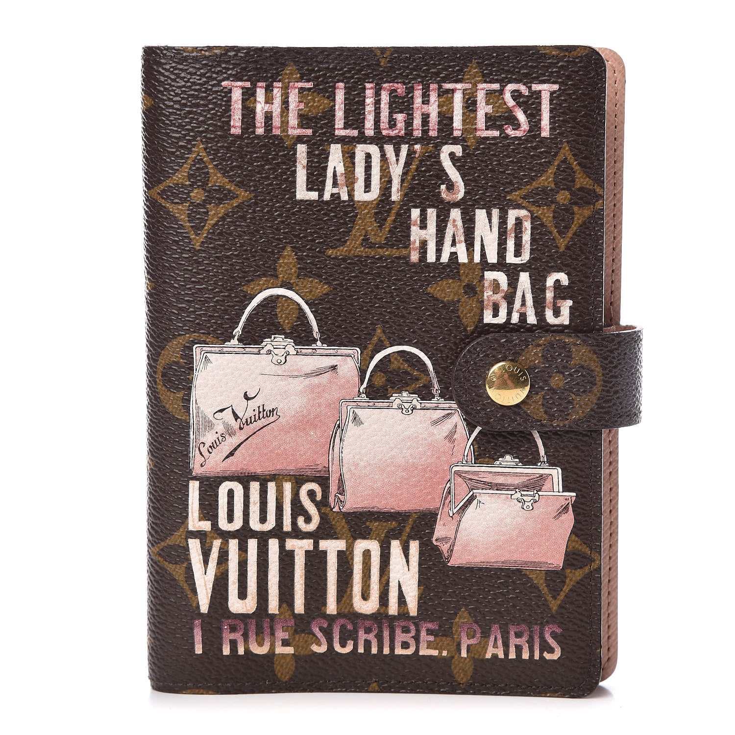 Louis Vuitton Monogram Affiche Small Ring Agenda Cover 1 of 8