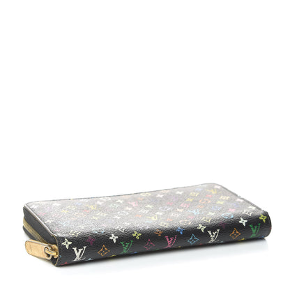 Louis Vuitton Monogram Multicolor Zippy Wallet Black Pistachio 4 of 8