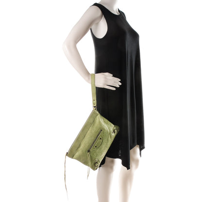 Balenciaga Chevre Flat Handle Clutch Pistachio 2 of 18