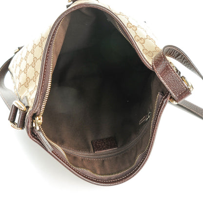 Gucci Monogram Abbey Messenger Bag Dark Brown 5 of 7