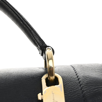 Salvatore Ferragamo Calfskin Sofia Rainbow Top Handle Bag Blue 19 of 21