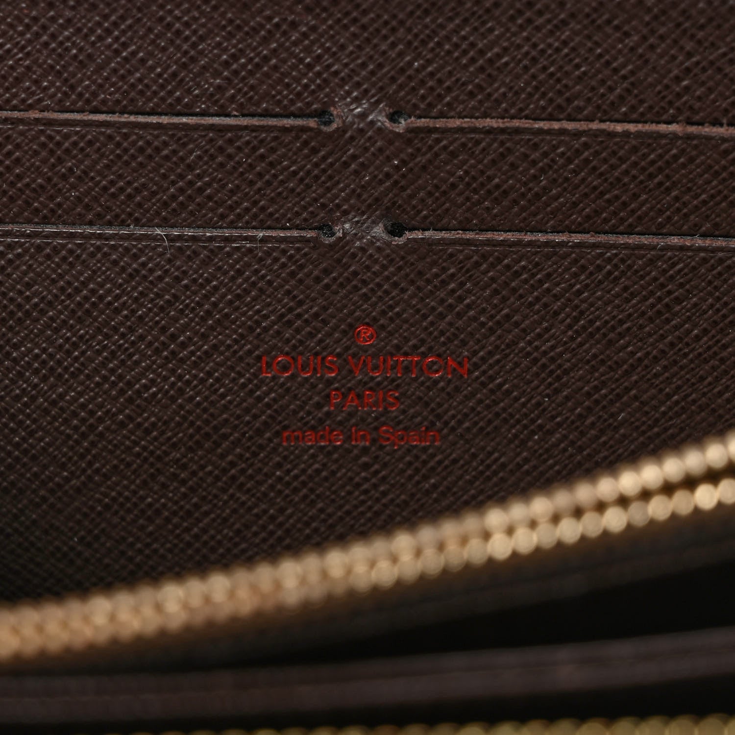 Louis Vuitton Damier Ebene Zippy Wallet 6 of 9