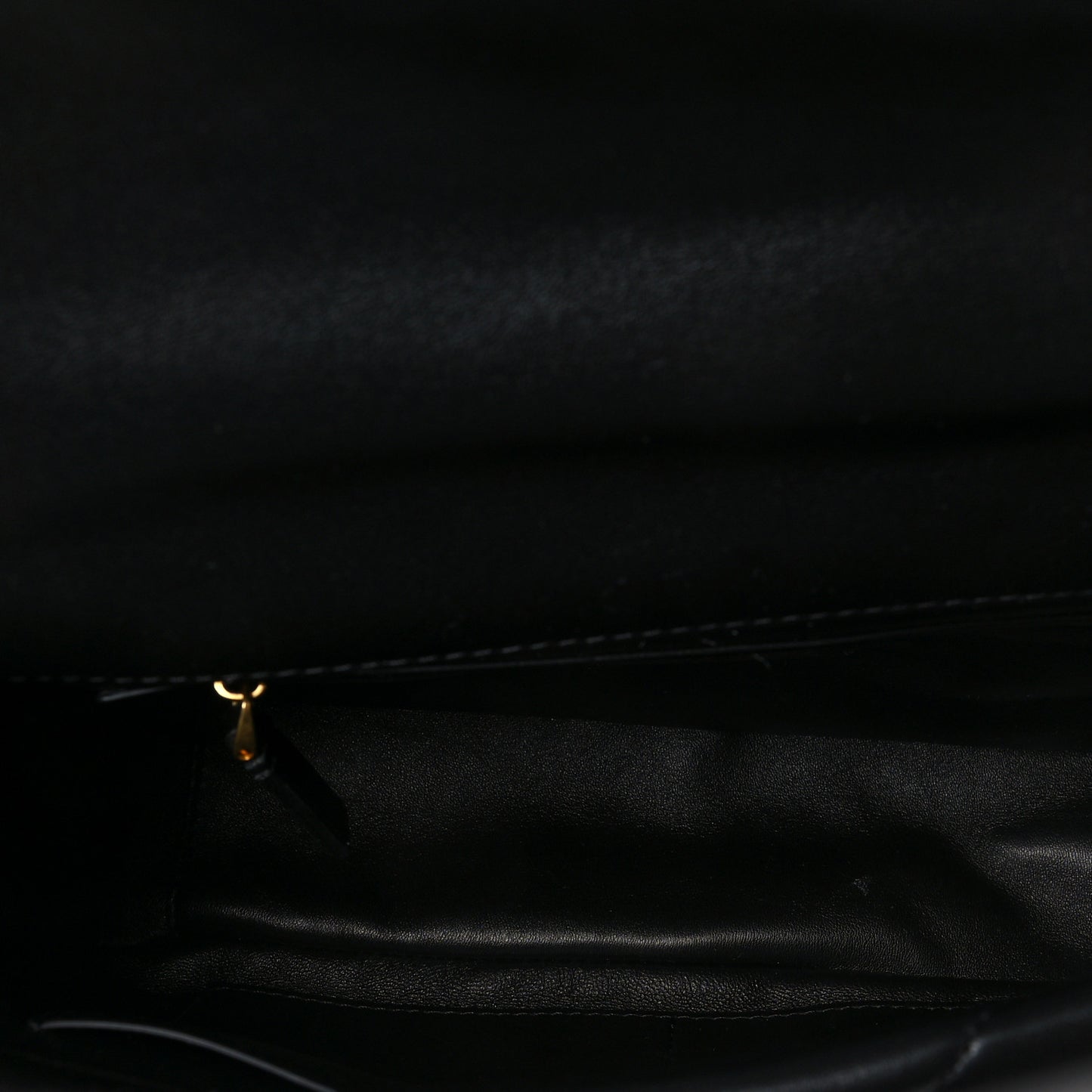 Nappa Large Roman Stud Shoulder Bag Black