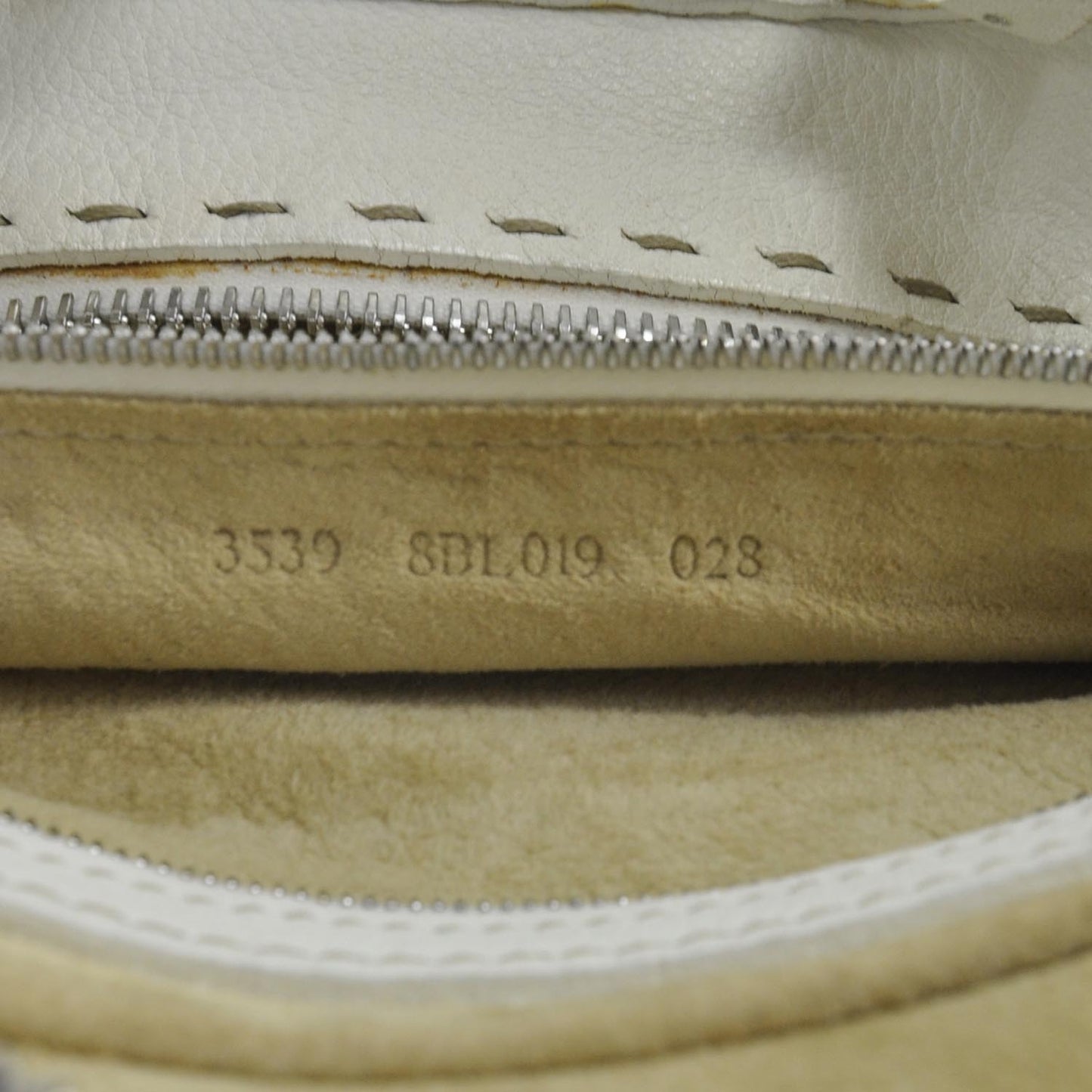 Calfskin Romano Selleria Bowler White