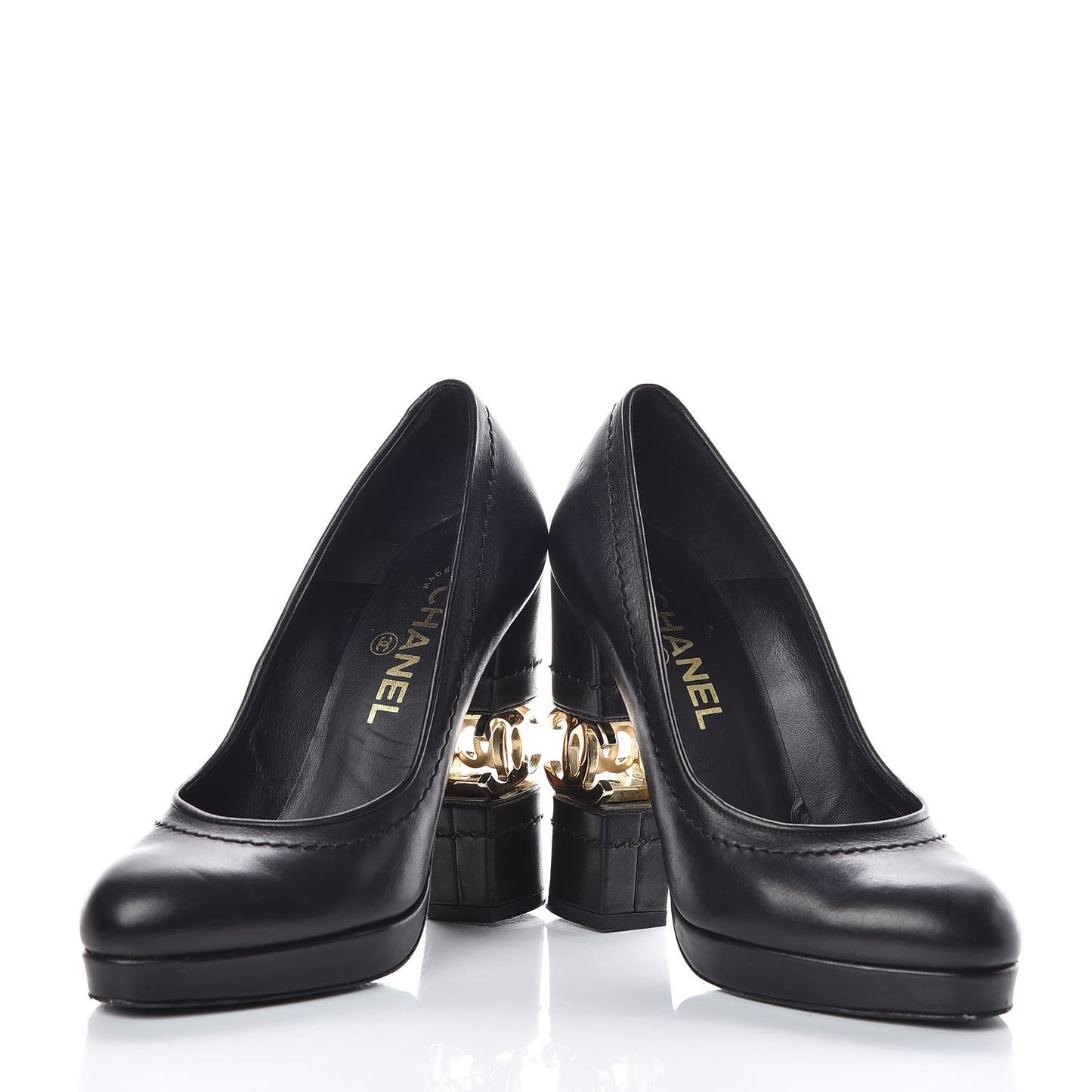Calfskin Escarpins CC Pumps 36.5 Black
