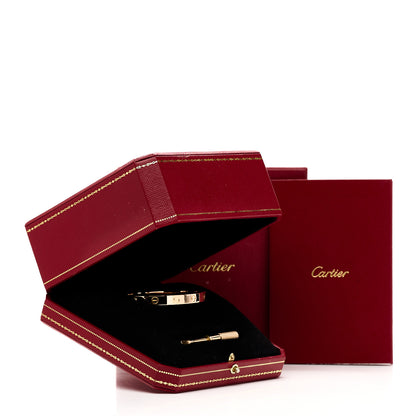 Cartier 18k Pink Gold Love Bracelet 16 10 of 10