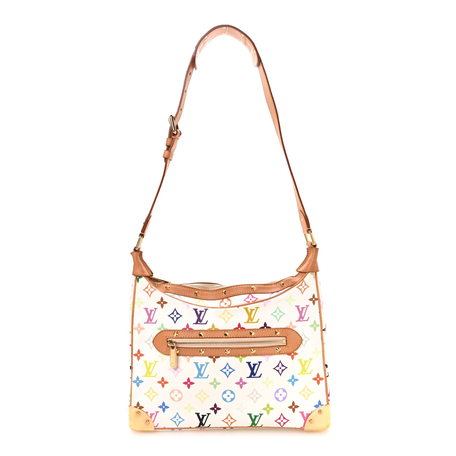 Louis Vuitton Monogram Multicolor Boulogne White 1 of 9
