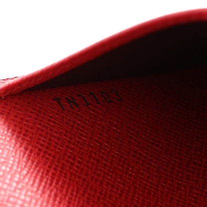 Louis Vuitton Monogram Josephine Wallet Red 9 of 14