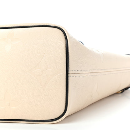 Louis Vuitton Empreinte Monogram Giant Wild At Heart Neverfull MM Creme 8 of 9