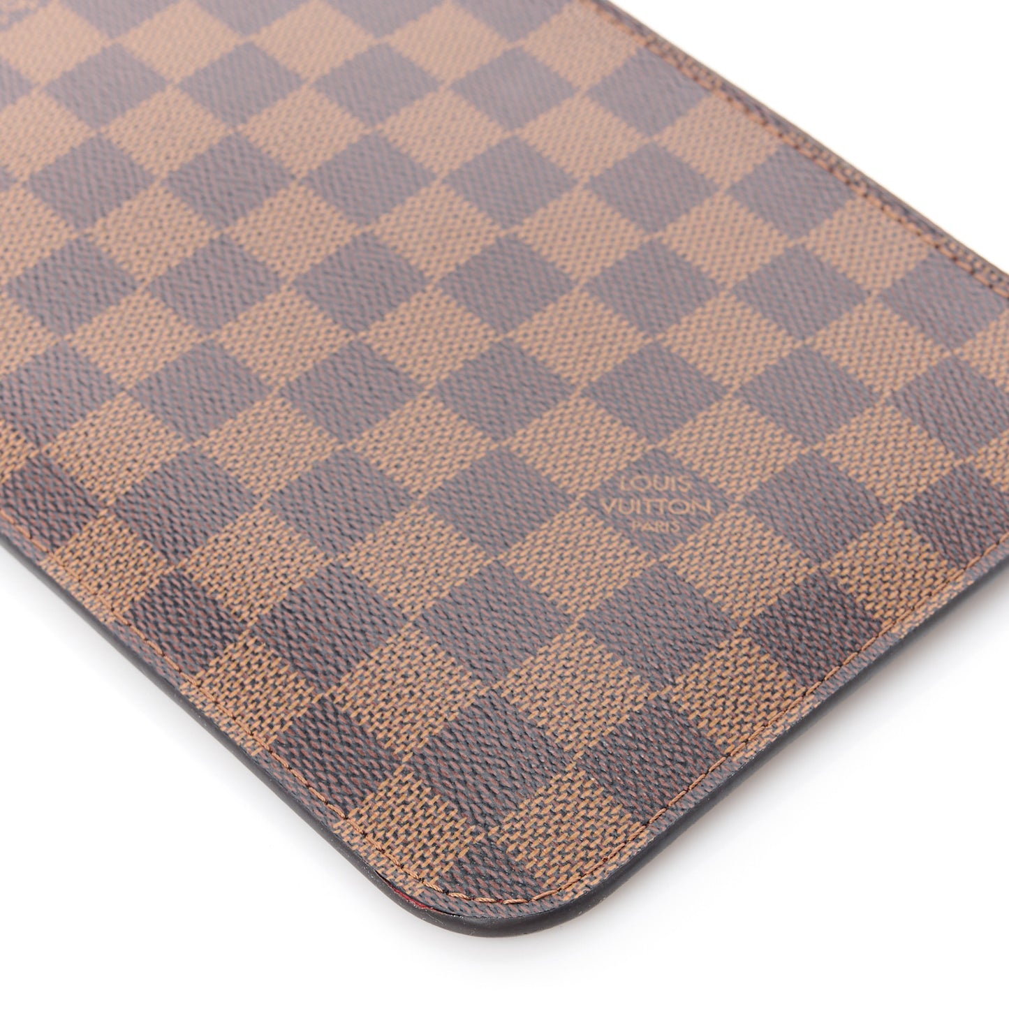 LOUIS VUITTON Damier Ebene Neverfull MM GM Pochette