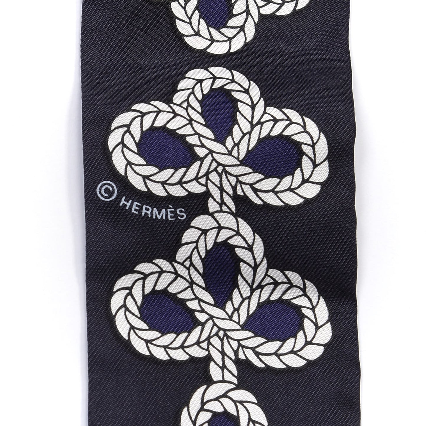 Silk Galons Et Brandebourg Twilly Indigo Rouge Vif Marine